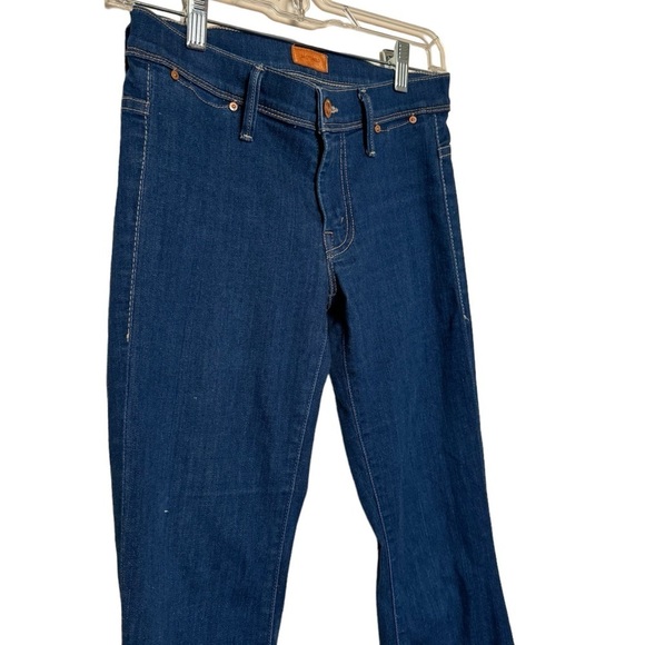 MOTHER The Curfew Blue Flare Jean Size 25 - Picture 3 of 11